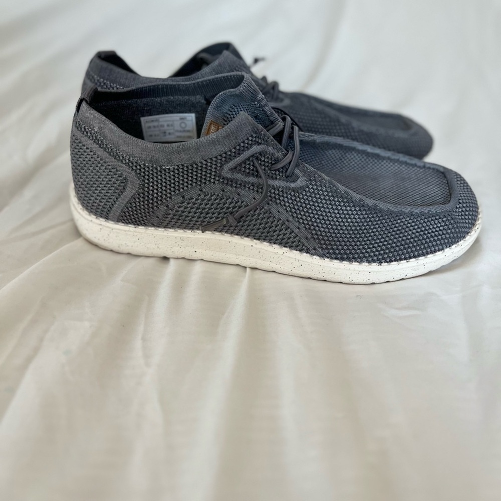 ITAZERO Slip-on Loafers Shoes Men's 10.5 Gray Comfy Casual Office